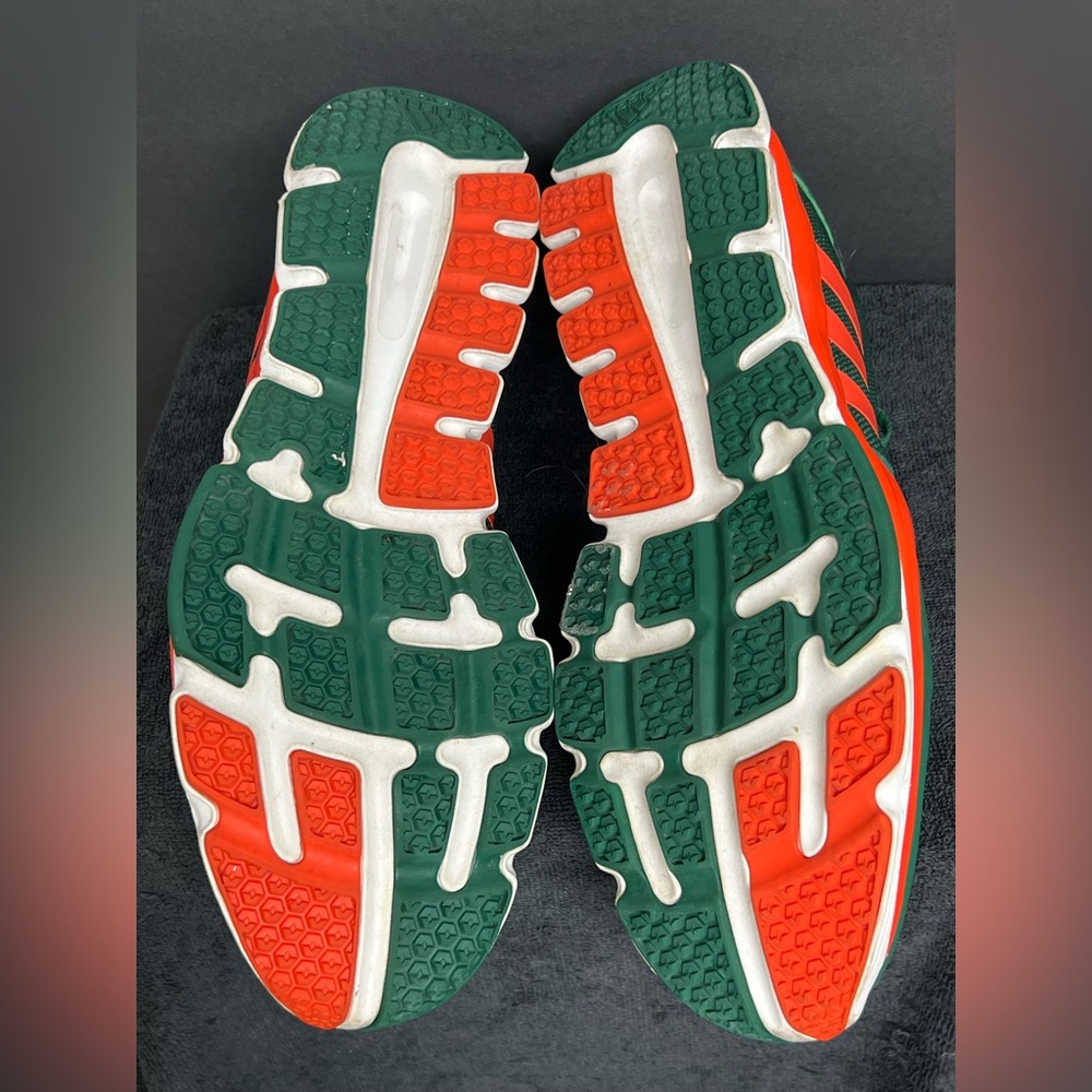 Adidas SPEED TRAINERS Player Issued Miami Hurricanes TEAM EXCLUSIVE SIZE 16 RARE - Picture 9 of 11
